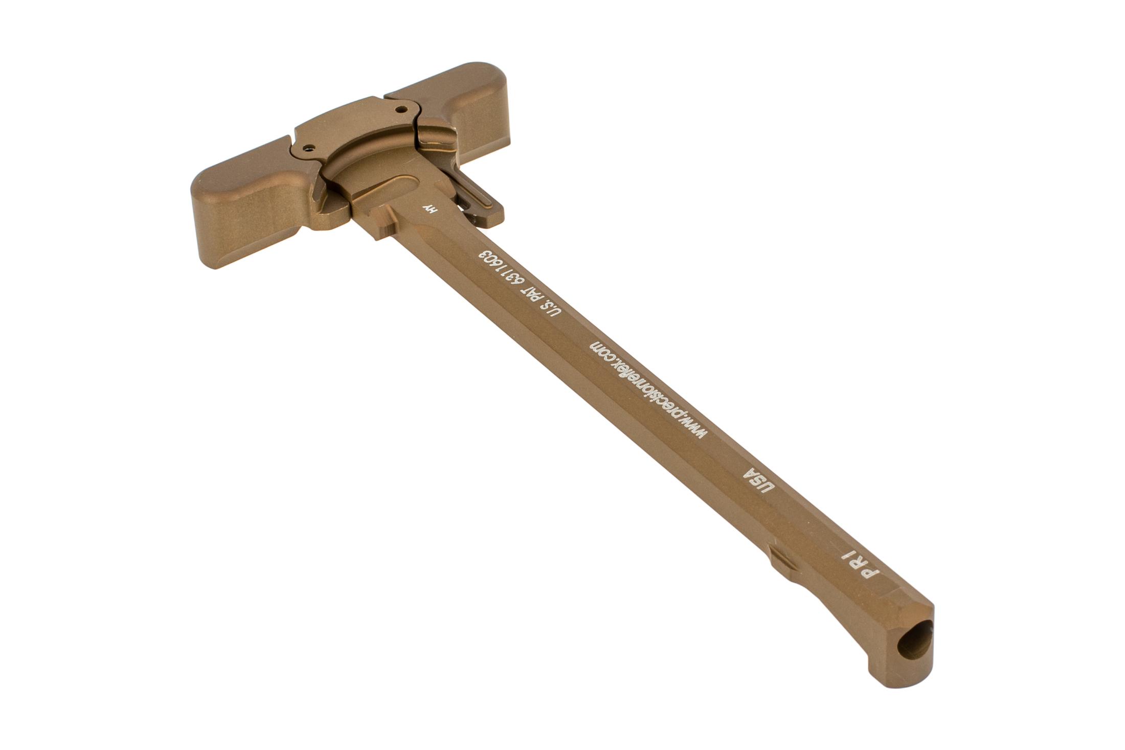 PRI Ambidextrous Gas Buster Charging Handle - Standard Latch - FDE